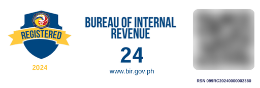 Bureau of Internal Revenue Registered Business 2024